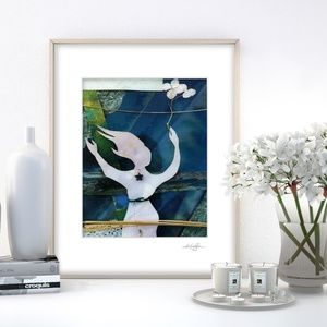 Goddess print from original painting